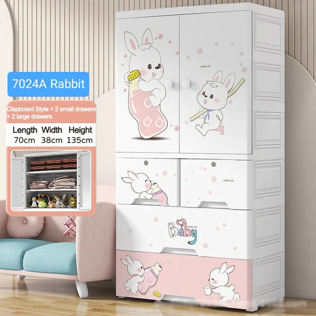 7024A RABBIT WARDROBE