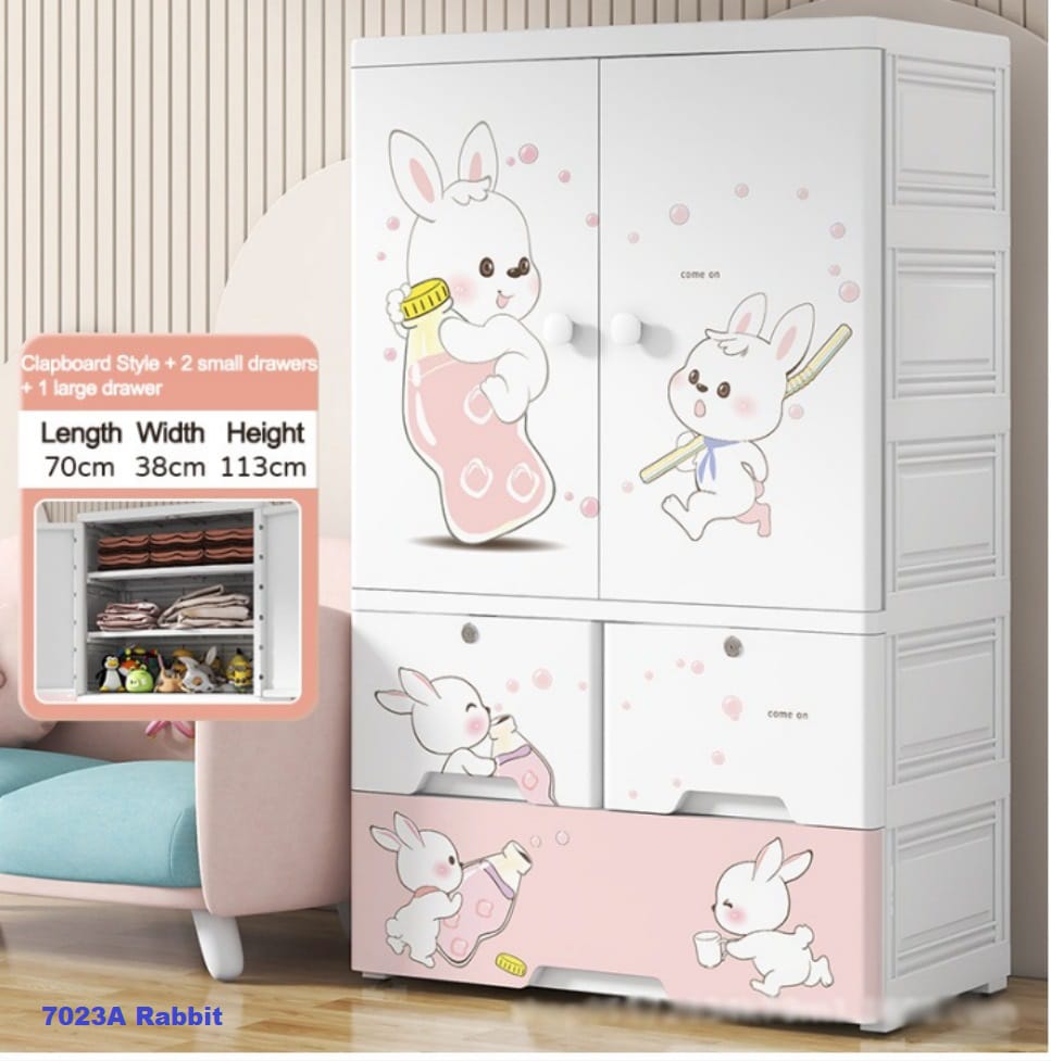7023A RABBIT WARDROBE