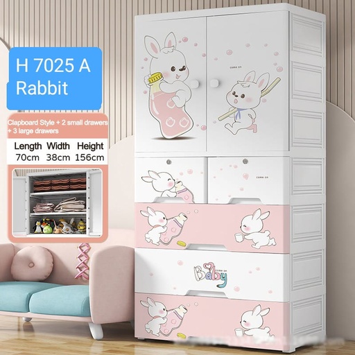 [7025A RABBIT WARDROBE] 7025A RABBIT WARDROBE